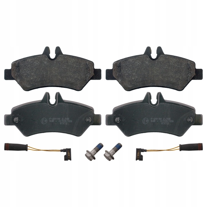 FEBI BILSTEIN PADS BRAKE REAR 16708 photo 2 - milautoparts-fr.ukrlive.com