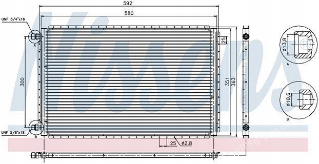 CONDENSER KLIMAT 940743 NIS photo 12 - milautoparts-fr.ukrlive.com