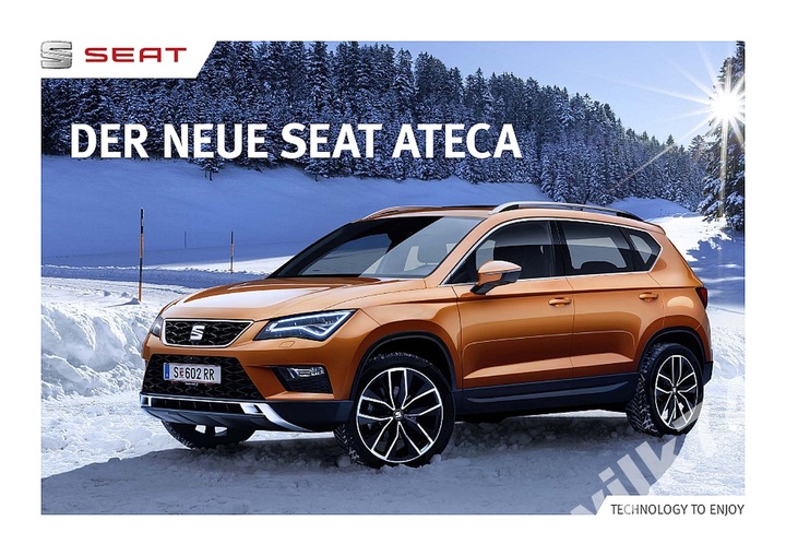 Seat Ateca prospekt 2016 Austria photo 1 - milautoparts-fr.ukrlive.com