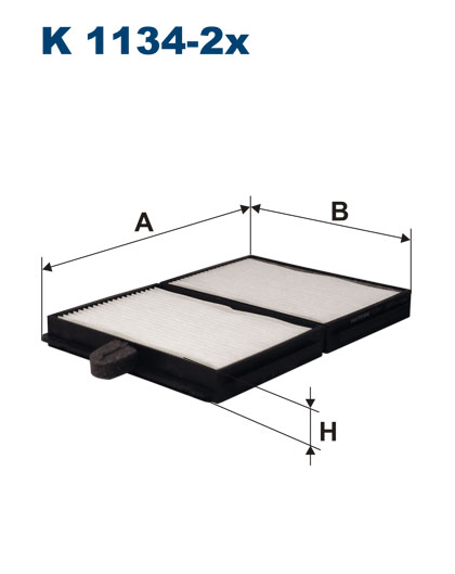 FILTRE DE CABINE FILTRON K1134-2X AVENSIS CARINA photo 2 - milautoparts-fr.ukrlive.com