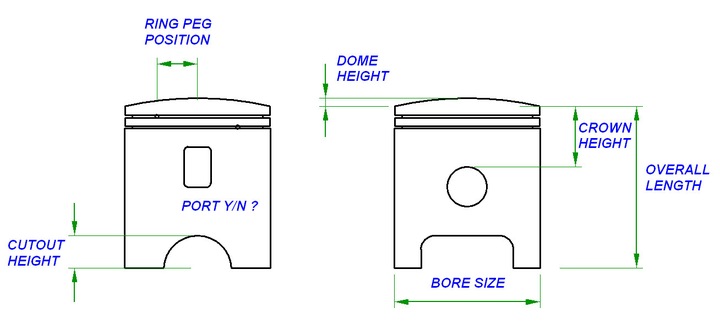 PISTON 76,97 YAMAHA YZF 01-07 WRF 250 01-11 YZ250F photo 3 - milautoparts-fr.ukrlive.com