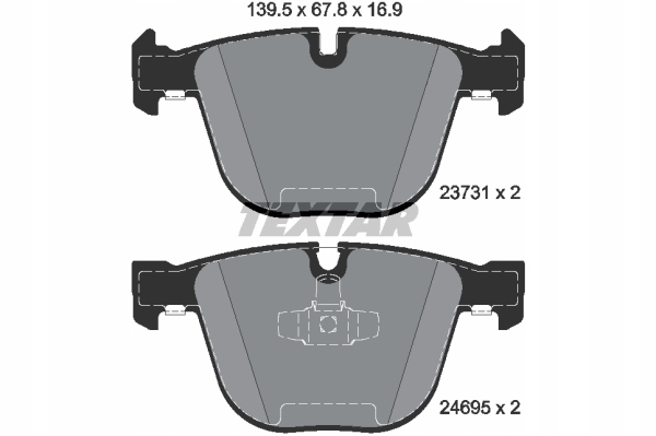 DISQUES SABOTS DE FREIN TEXTAR ARRIÈRE - BMW 7 F01 F02 F03 370MM photo 3 - milautoparts-fr.ukrlive.com