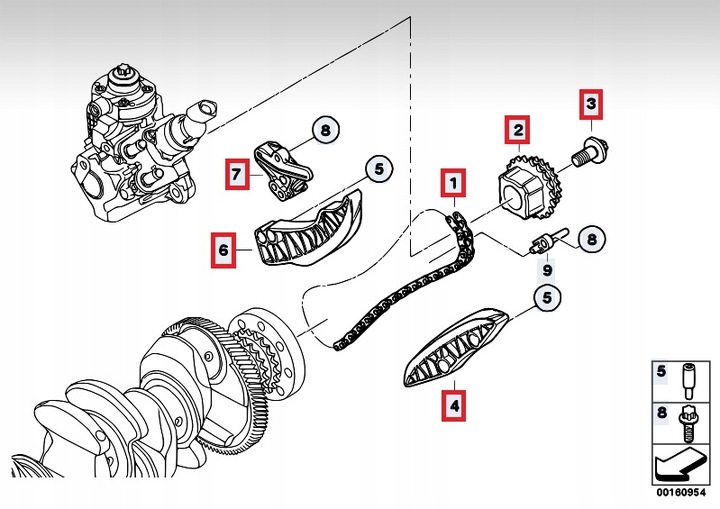 COMPLETE SET TUNING GEAR SET VALVE CONTROL SYSTEM BMW WITH 2.0D N47 photo 2 - milautoparts-fr.ukrlive.com