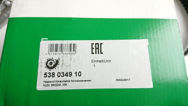 KIT DISTRIBUTION POMPE 2.5 TDI AUDI VW COURROIES PK