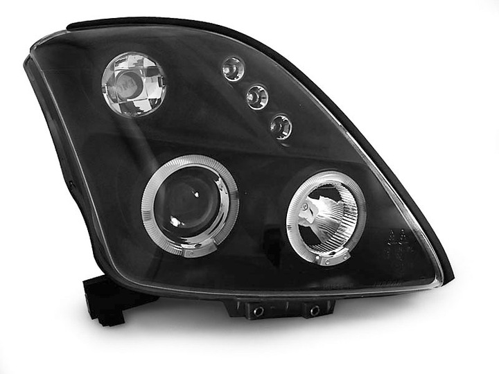 FEUX AVANT SUZUKI SWIFT 05-10 BLACK ANGEL LED photo 1 - milautoparts-fr.ukrlive.com