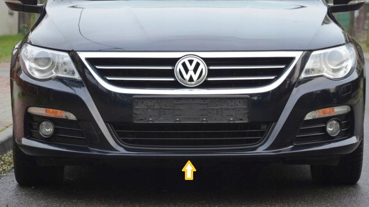 VW PASSAT CC 08-12 GRILLE DEFLECTOR BUMPER CENTRAL photo 7 - milautoparts-fr.ukrlive.com