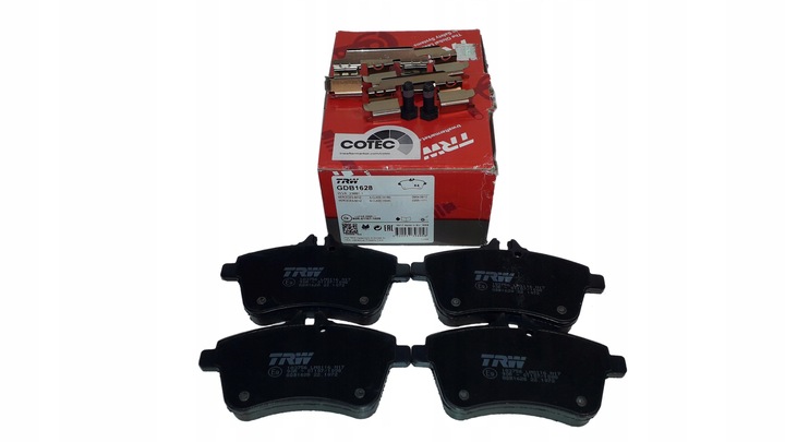 TRW PADS BRAKE MERCEDES A CLASS W169 B W245 photo 1 - milautoparts-fr.ukrlive.com