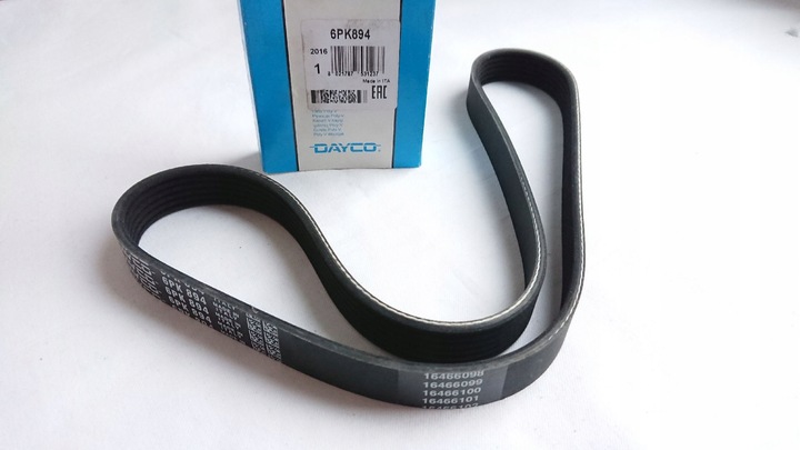 DAYCO COURROIE 6PK894 OPEL CORSA B ASTRA F 1.4 1.6 16 photo 6 - milautoparts-fr.ukrlive.com