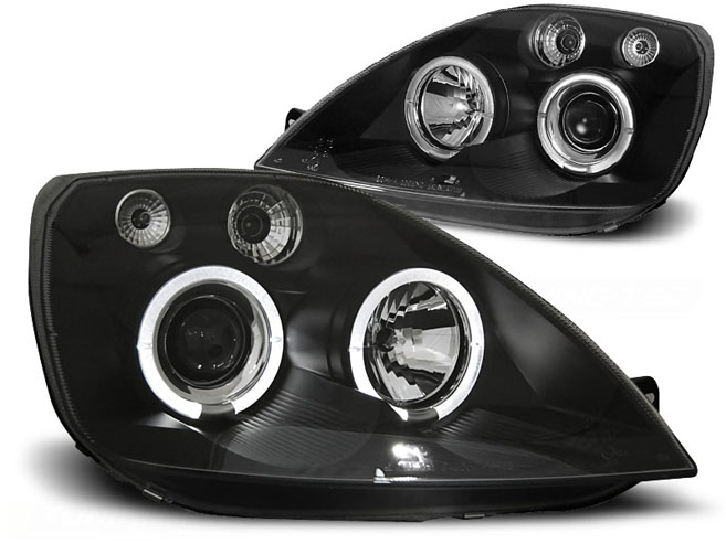 LAMPS FORD FIESTA MK 5 V 02-05R RINGS LED BLACK photo 1 - milautoparts-fr.ukrlive.com