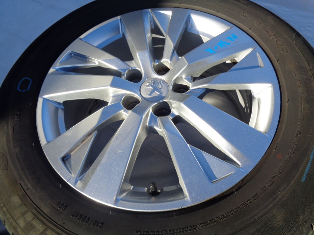 PEUGEOT 3008 II 2 DISCS ALUMINIUM WHEELS ALUDISCS 215/65/17 photo 7 - milautoparts-fr.ukrlive.com