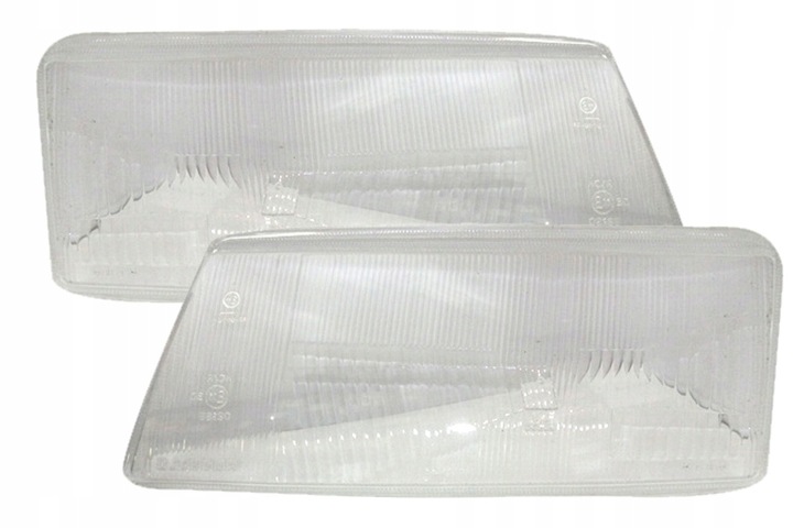 OPEL VECTRA A 88-92, GLASS COVER LAMPS LEFT+RIGHT KP photo 1 - milautoparts-fr.ukrlive.com