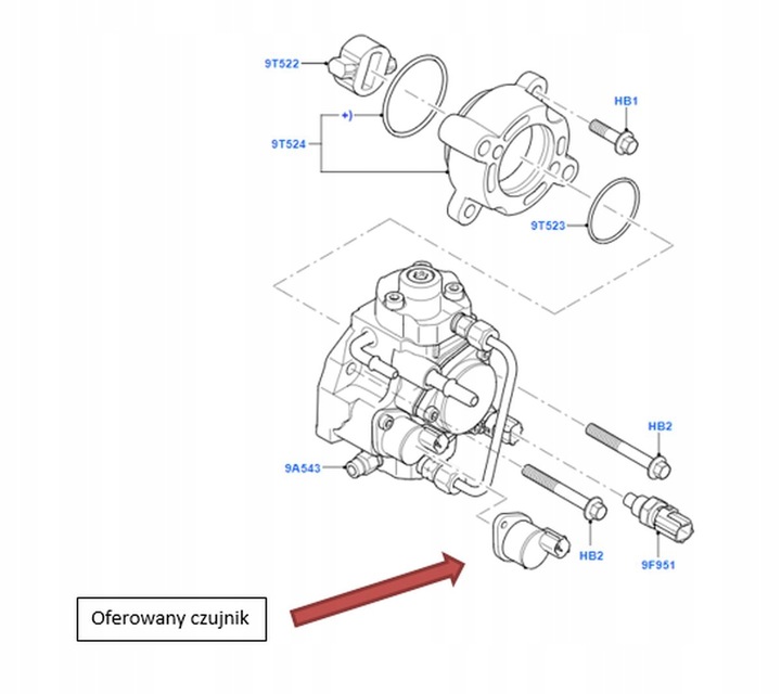 FORD TRANSIT JUMPER PEUGEOT BOXER 2.2 TDCI HDI 2.4 TDCI SENSOR FUEL WITH photo 4 - milautoparts-fr.ukrlive.com