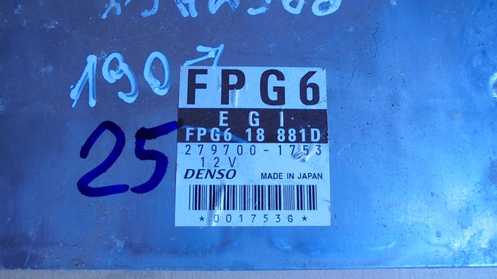 ORDINATEUR BLOC DE CONTRÔLE NR FPG618881D, 279700-1753 photo 1 - milautoparts-fr.ukrlive.com