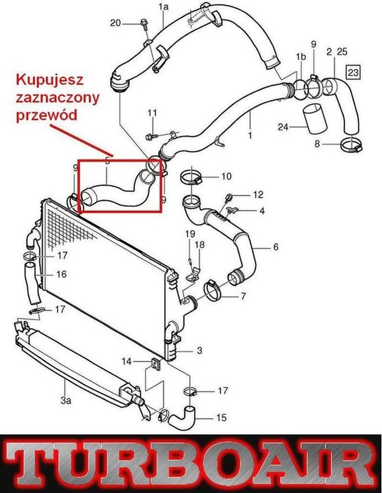 TUBE JUNCTION PIPE RADIATOR VOLVO S60 S80 V70 XC70 NEW CONDITION photo 4 - milautoparts-fr.ukrlive.com