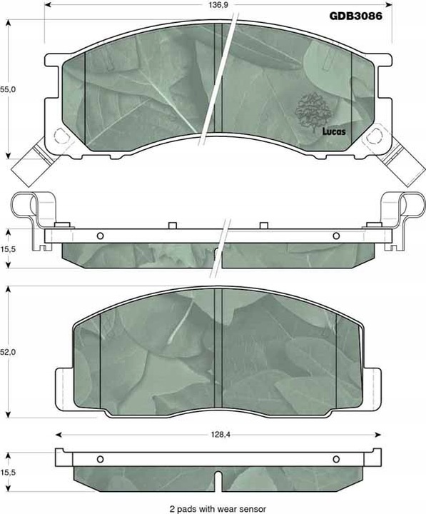 KLOCEK DE FREIN KIT photo 11 - milautoparts-fr.ukrlive.com