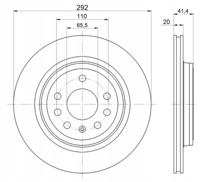 DISQUES MIKODA 1633 OPEL VECTRA C ARRIÈRE 292MM WENT photo 2 - milautoparts-fr.ukrlive.com