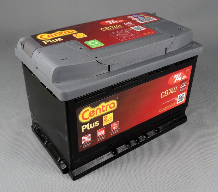 BATTERY CENTRA PLUS 74AH 680A CB740 P+ photo 6 - milautoparts-fr.ukrlive.com