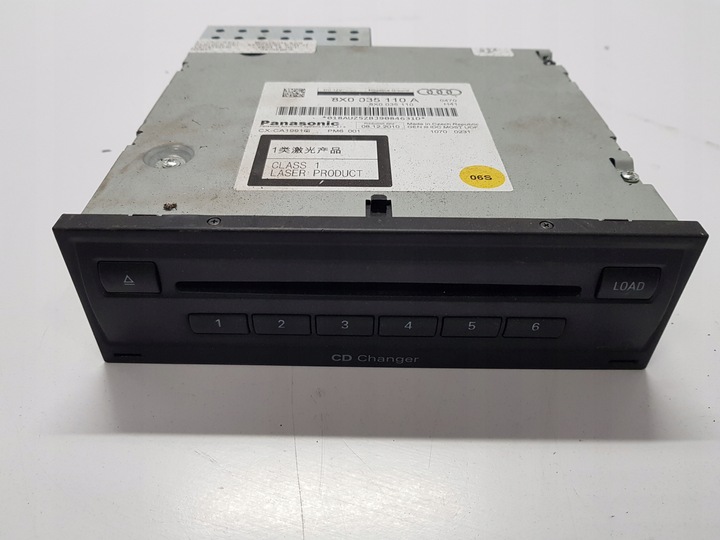 AUDI A4 B8 A5 8T CHANGEUR CD CHANGER 8X0035110A photo 1 - milautoparts-fr.ukrlive.com