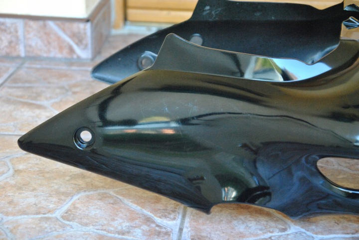 DÉFLECTEUR D'AIR QUEUE PLASTIQUE REMPLISSAGE SUZUKI GSX-R 1300