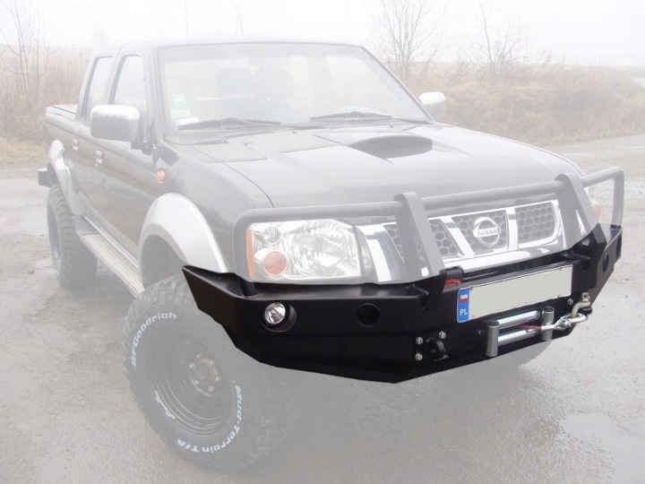 PARE-CHOCS AVANT AVANT NISSAN NAVARA D22 01-04 ACIER photo 2 - milautoparts-fr.ukrlive.com