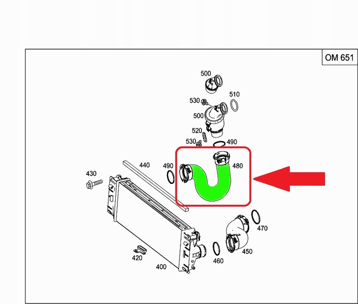 TUYAU DE RADIATEUR MERCEDES SPRINTER 906 9065285382 photo 8 - milautoparts-fr.ukrlive.com