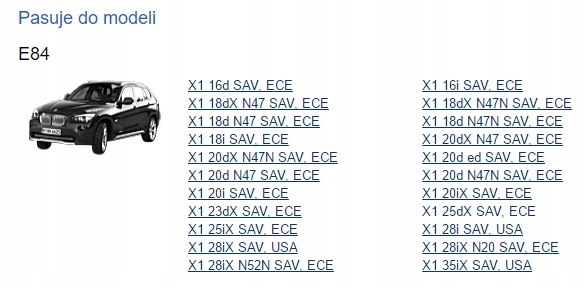 BMW X1 E84 PROTECTION BOTTOM SIDE REAR photo 4 - milautoparts-fr.ukrlive.com