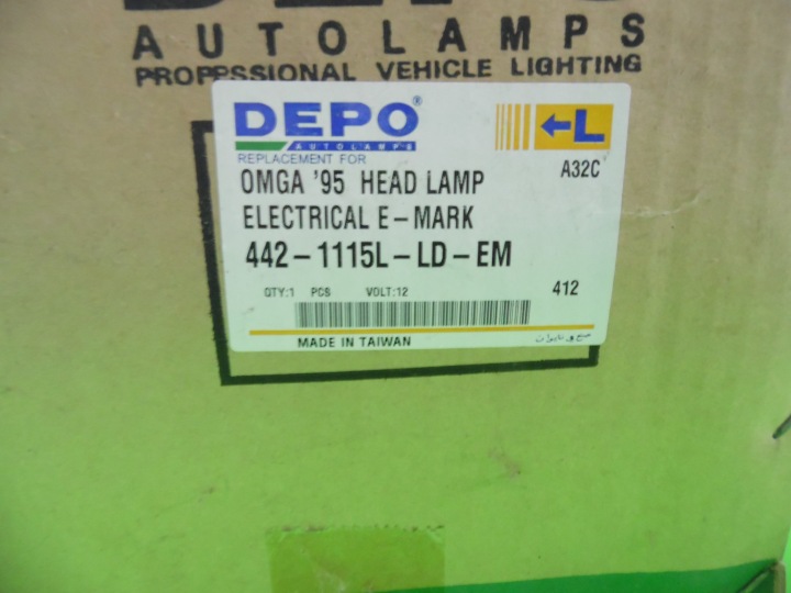 PROJECTEUR PHARE AVANT GAUCHE OPEL OMEGA B 94-99