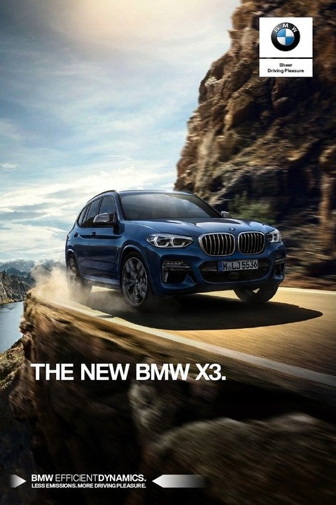 BMW X3 G01 PROSPEKT 2018 ENGLISH VERSION EXPORT 44 WITH photo 1 - milautoparts-fr.ukrlive.com