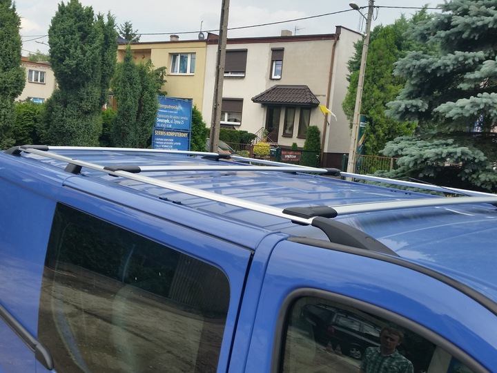 OPEL VIVARO RENAULT TRAFIC PRIMASTAR BARRES DE TOIT TOITS COFFRE PUISSANT L1