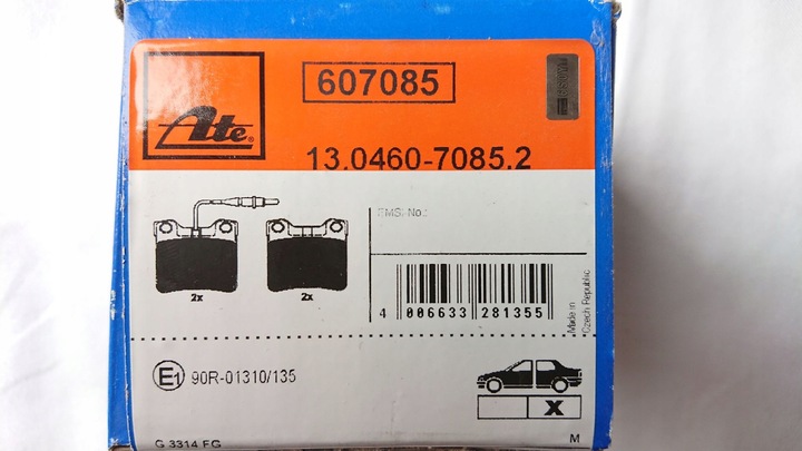 ATE SABOTS DE FREIN HAM.TYL MERCEDES VITO 96-03 photo 13 - milautoparts-fr.ukrlive.com