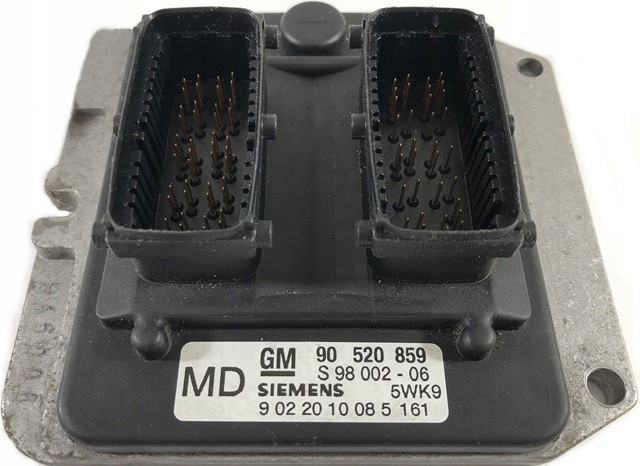 COMPUTER ECU OPEL ZAFIRA VECTRA 90520859 CLEAN photo 1 - milautoparts-fr.ukrlive.com