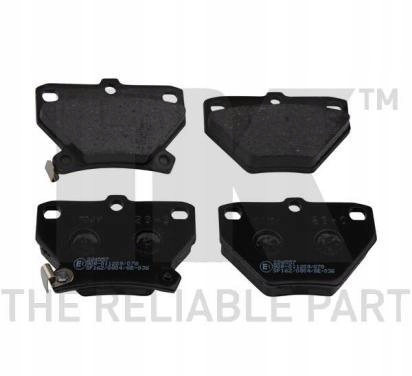 PADS REAR MAZDA 626 6 GG GH GY 323F PREMACY photo 2 - milautoparts-fr.ukrlive.com