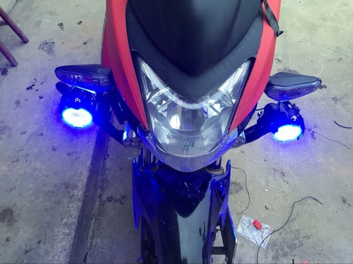 HALOGÈNES FEU LED CREE U7 RING MOTOCYCLE 2 PIÈCES photo 15 - milautoparts-fr.ukrlive.com