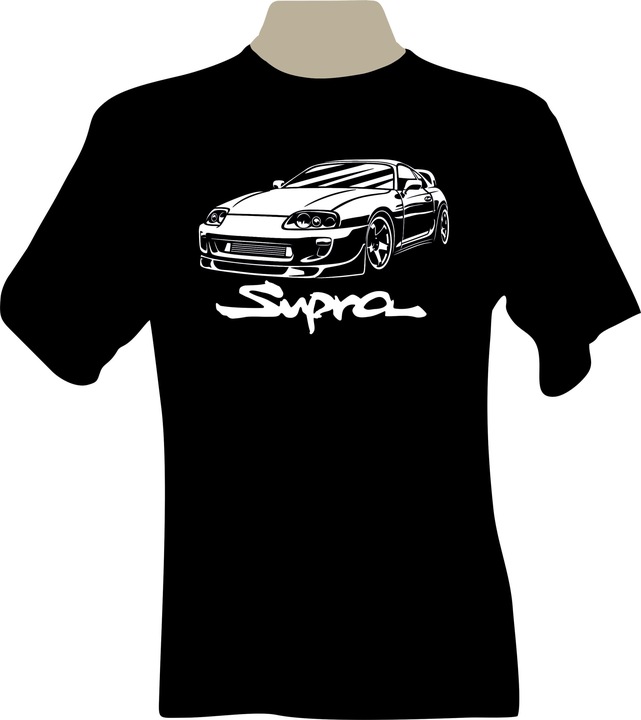 KOSZULKA T-SHIRT FROM NADRUKIEM FOR FANA TOYOTA SUPRA photo 1 - milautoparts-fr.ukrlive.com