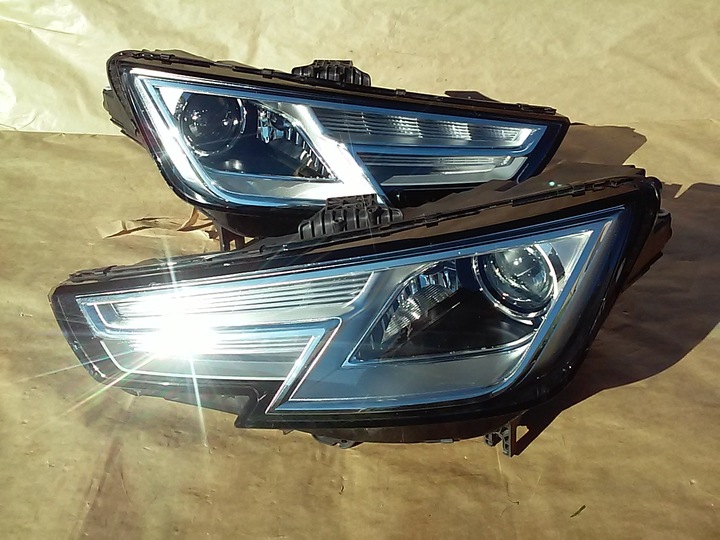 AUDI A4 8W B9 BI-XENON LEFT I RIGHT LAMP LAMPS photo 1 - milautoparts-fr.ukrlive.com