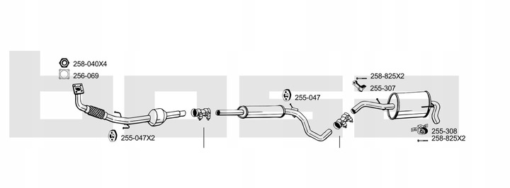 VW LUPO CADDY CONNECTION CONNECTOR PIPES EXHAUSTION SILENCER photo 5 - milautoparts-fr.ukrlive.com