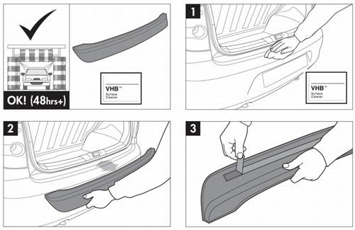 FACING, PANEL PROTECTIVE ON BUMPER FORD GRAND C-MAX 2010- photo 2 - milautoparts-fr.ukrlive.com