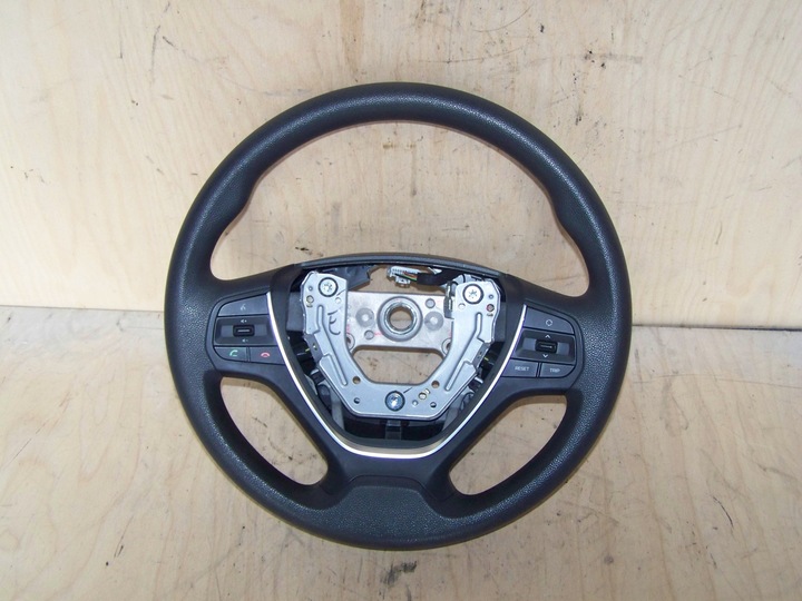 STEERING WHEEL HYUNDAI I20 II 2018 MULTIFUNCTIONAL photo 1 - milautoparts-fr.ukrlive.com