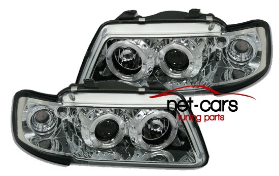 LAMPS GRILLES AUDI A3 S3 8L ANGEL EYES LED C photo 3 - milautoparts-fr.ukrlive.com