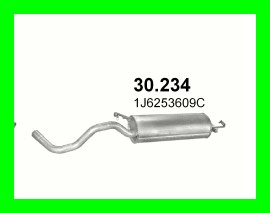 SILENCER END AUDI A3 SEAT LEON 30.234 photo 2 - milautoparts-fr.ukrlive.com