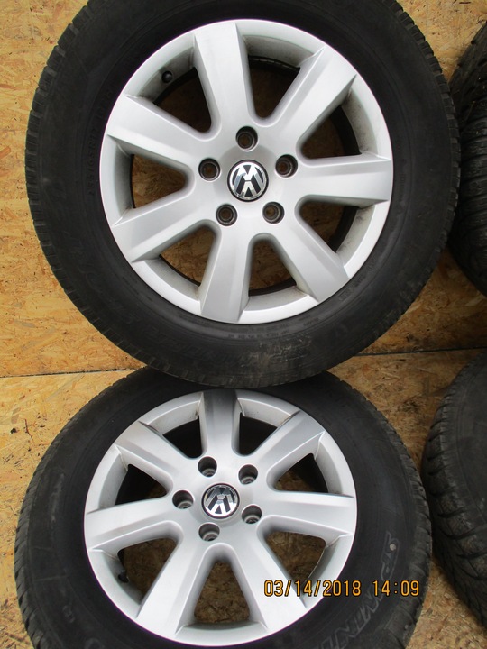 VW TOUAREG 7P6 Q7 ROUES DISQUES ALUDISQUES 235/65 17'' photo 3 - milautoparts-fr.ukrlive.com