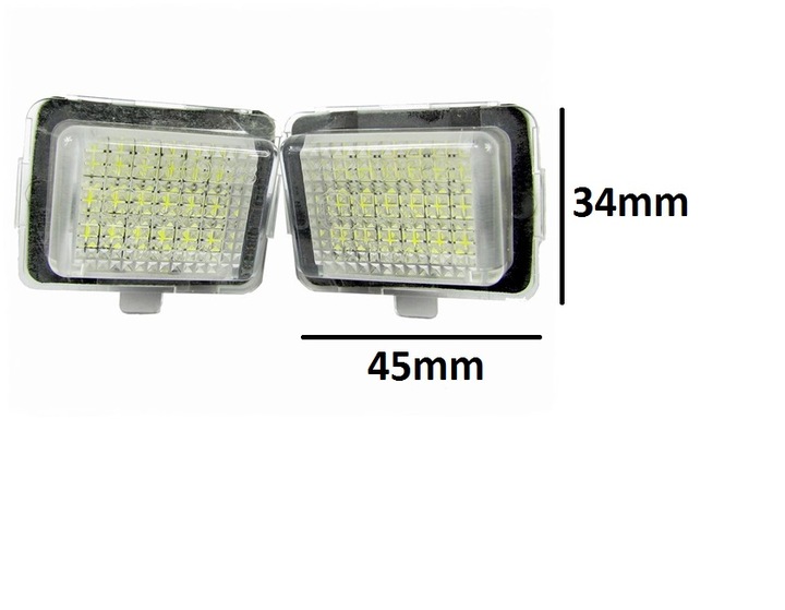 LIGHTING REGISTRATION LED MERCEDES W204 W212 W22 photo 4 - milautoparts-fr.ukrlive.com