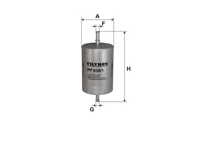 FILTRE CARBURANT FILTRON - PP836/1 photo 2 - milautoparts-fr.ukrlive.com