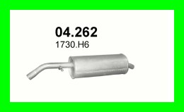 SILENCER END CITROEN C3 C3 04.262 photo 2 - milautoparts-fr.ukrlive.com