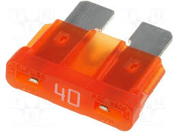Запобіжник plytkowy 40a 10 штук uni unival, Ціна
