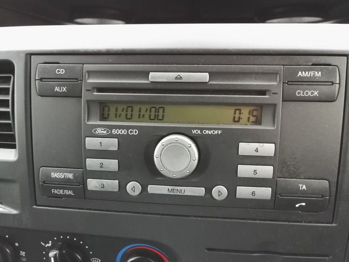Магнітола cd ford 6000cd transit 06-13 focus fiesta, Ціна