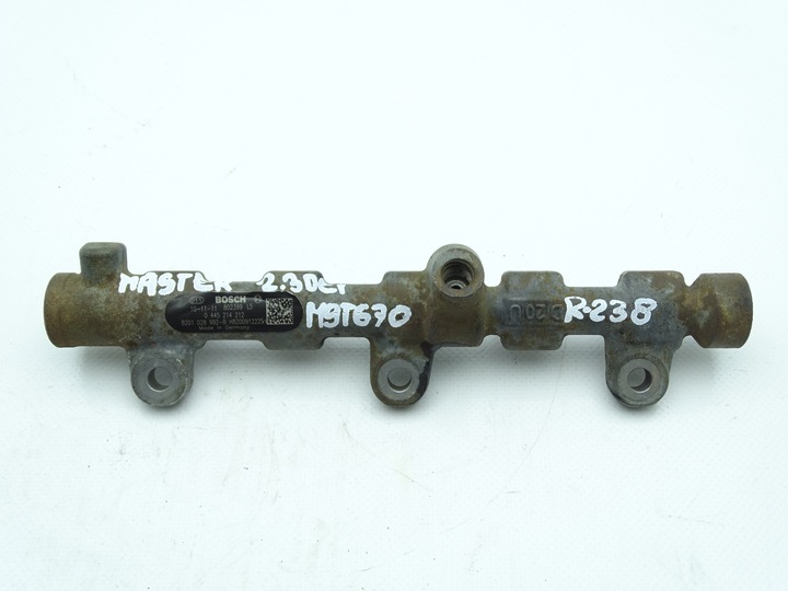 Renault master iii 10-16 2.3 dci топливная рампа bosch 0445214212, Цена