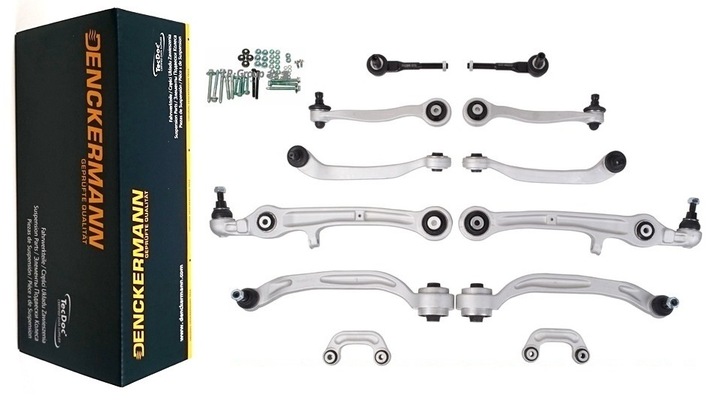 фото №1, Рычаги соединители наконечники болты audi a6 c6 4f 2004- перед kpl