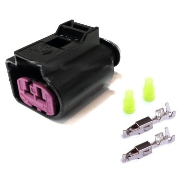 фото №1, Штекер роз'єм з'єднувач 2,8 vw tt генератор 1j0973772