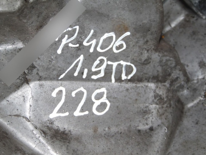 фото №12, Коробка передач коробки передач peugeot 406 1.9 d td 20ta49